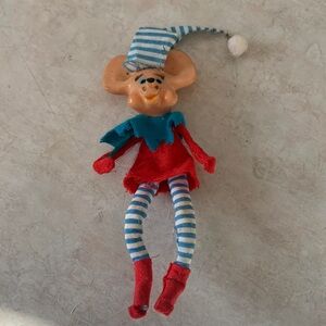 Vintage 1970’s pixie Mouse Christmas hugger